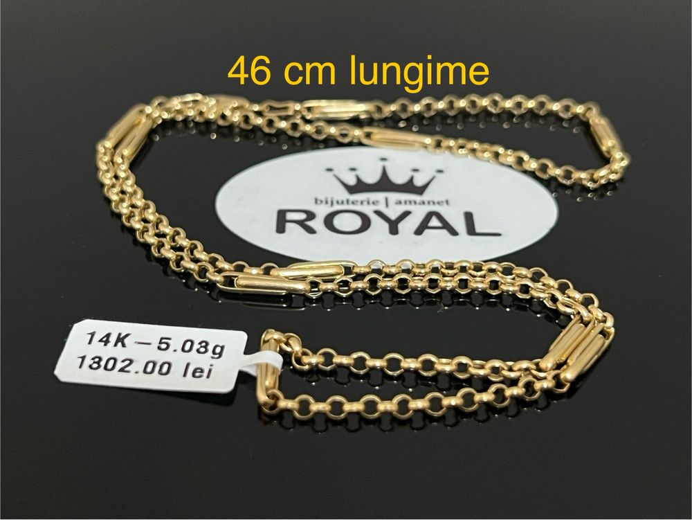 Bijuteria Royal CB : Lant aur 14k 5,03 grame