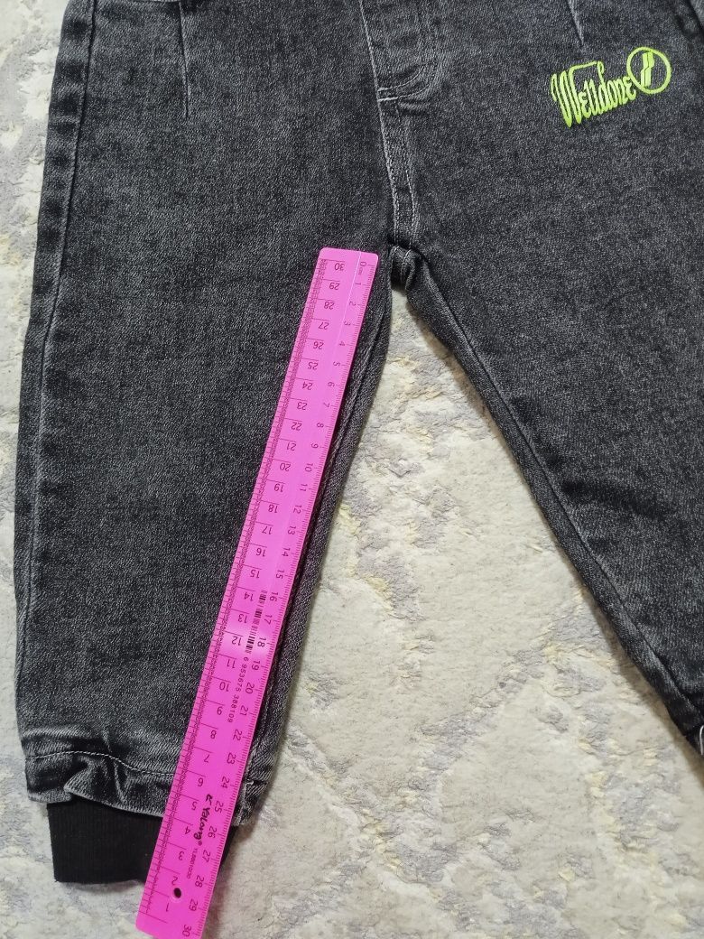 Брюки джинсы на рост 98 см