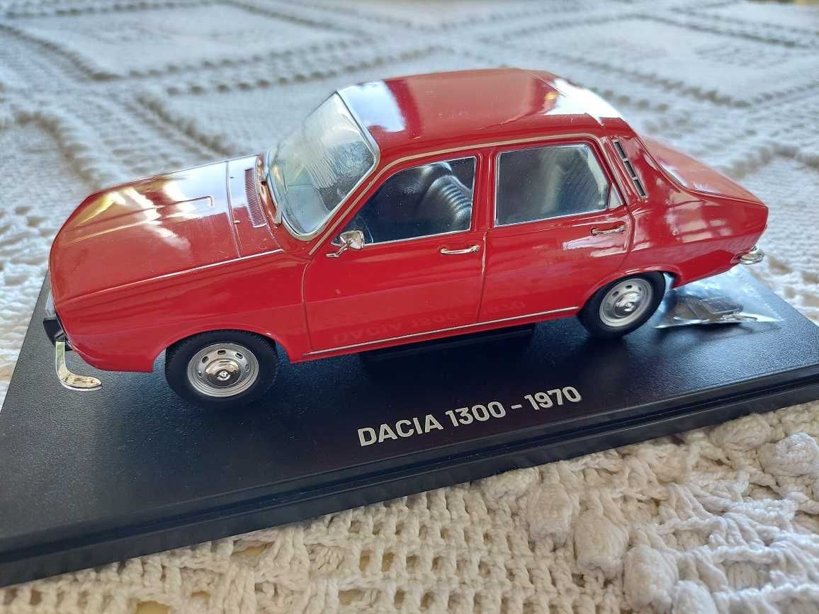 Machetă emblematică Dacia 1300 (1970) 1:24 Hachette