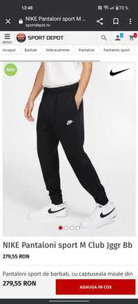 Pantaloni trening Nike noi