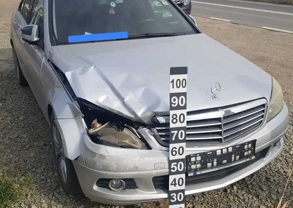 mercedes c class 220d 2007 2.2d automat avariat rate tbi