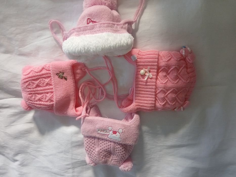 Зимний шапка до года