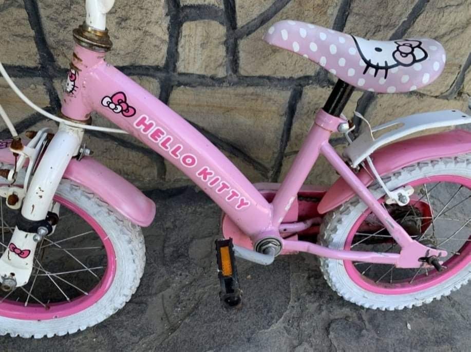 Bicicletă Hello Kitty roti 14"