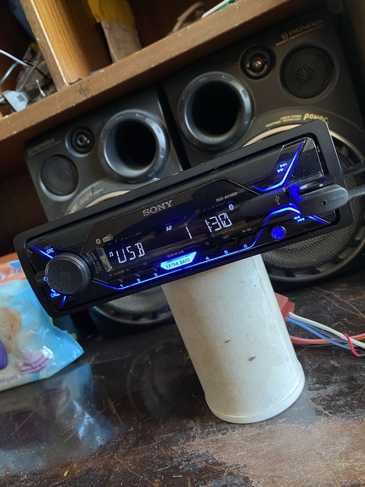 SONY DSX-A510BD - 4X55W - BLUETOOTH, USB, Радио плеър за кола сд cd