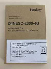 Memorie Synology D4NESO-2666-4G 4GB noua cu garantie