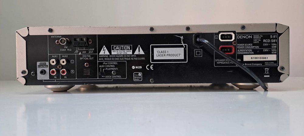 Denon RCD S 81 amplificator 100 W cu CD si tuner