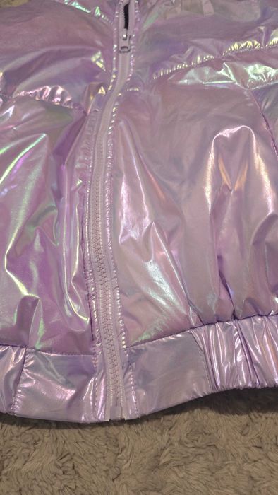 Късо лилаво яке ново