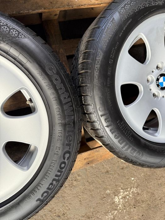 Jante originale BMW X3 style 165 forjate cu anvelope 245/55 17 5x120