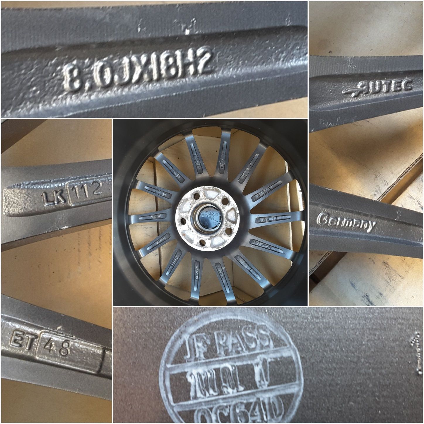 jante aliaj 18; 5x112; Mercedes E, V class, w212, Vito w447