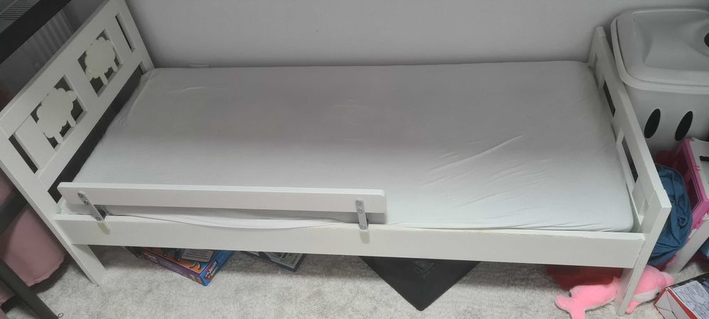 Pat + Saltea pentru copii 70x160 Kritter