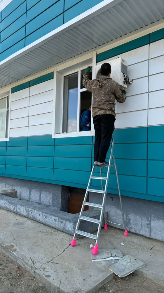 Установка кондиционеров, ремонт заправка