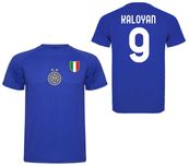 DRI-FIT тениски INTER MILANO / ИНТЕР с ИМЕ и НОМЕР по избор - 3 цвята!