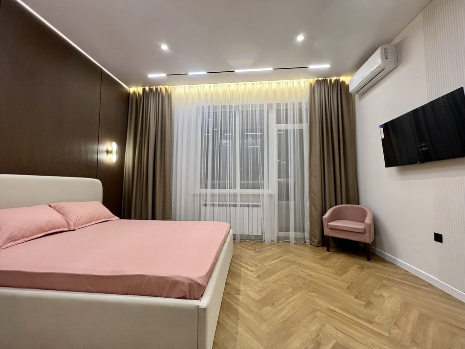 Красивая новая квартира в центре/Мегапарк по Сейфуллина угол Макатаева