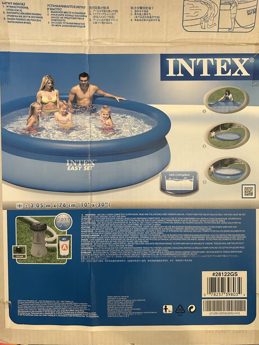 Piscina gonflabila, Intex Easy Set, 305 x 76 cm
