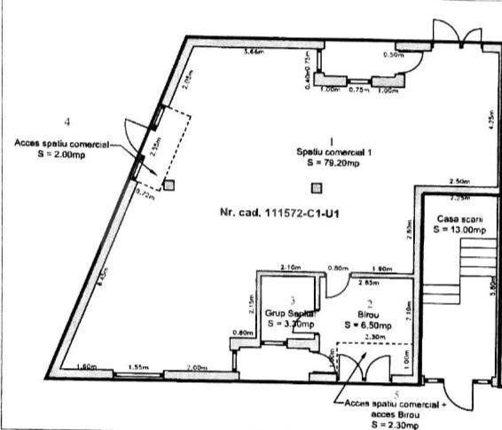 Spatiu comercial de vanzare - Cartierul Arhitectilor