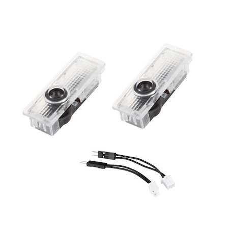 Set 2 Lumini Usi Lampi Portiere LED Logo BMW Dedicate, Proiectoare Usa