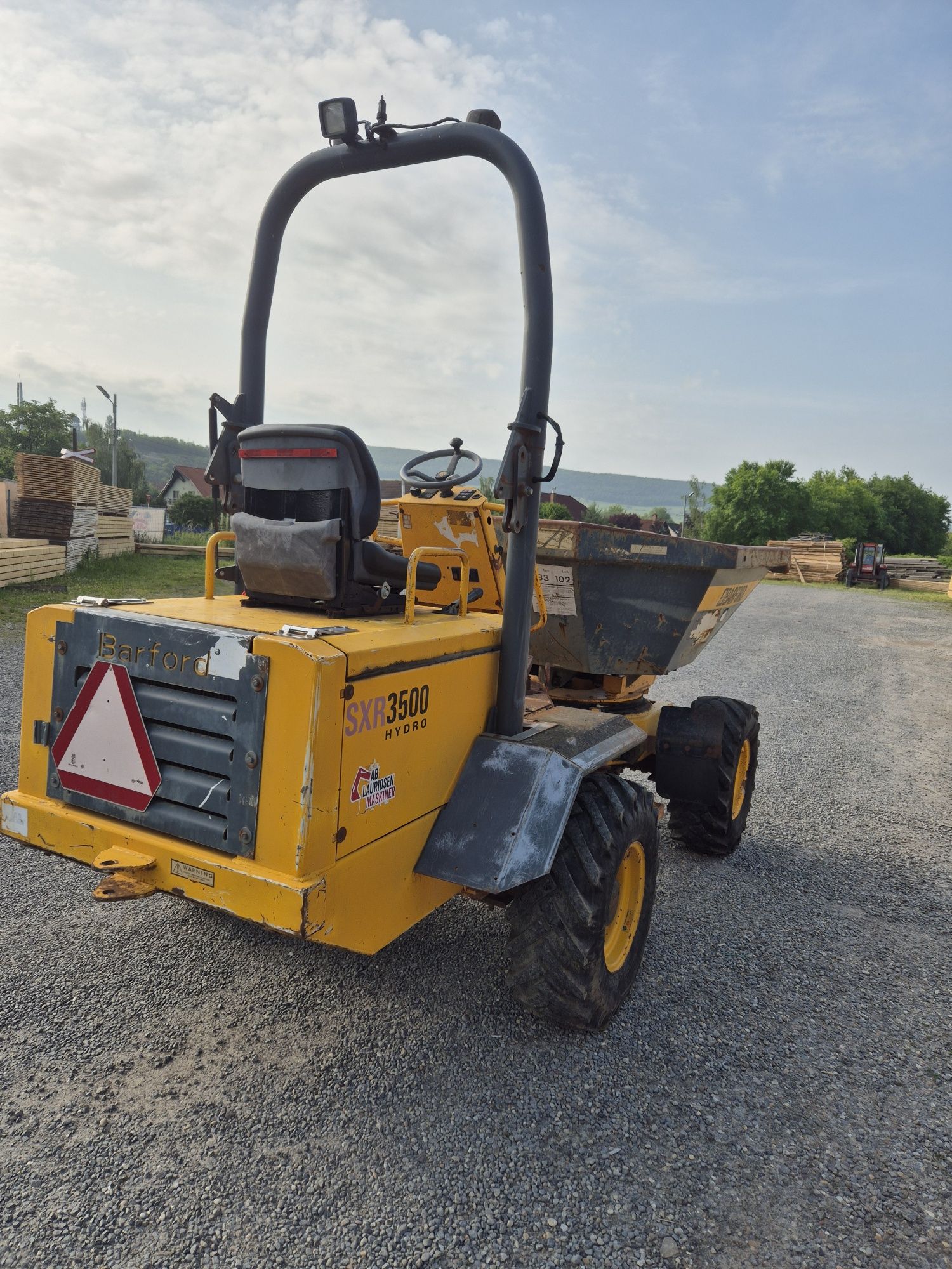 Barford sxr 3500 dumper