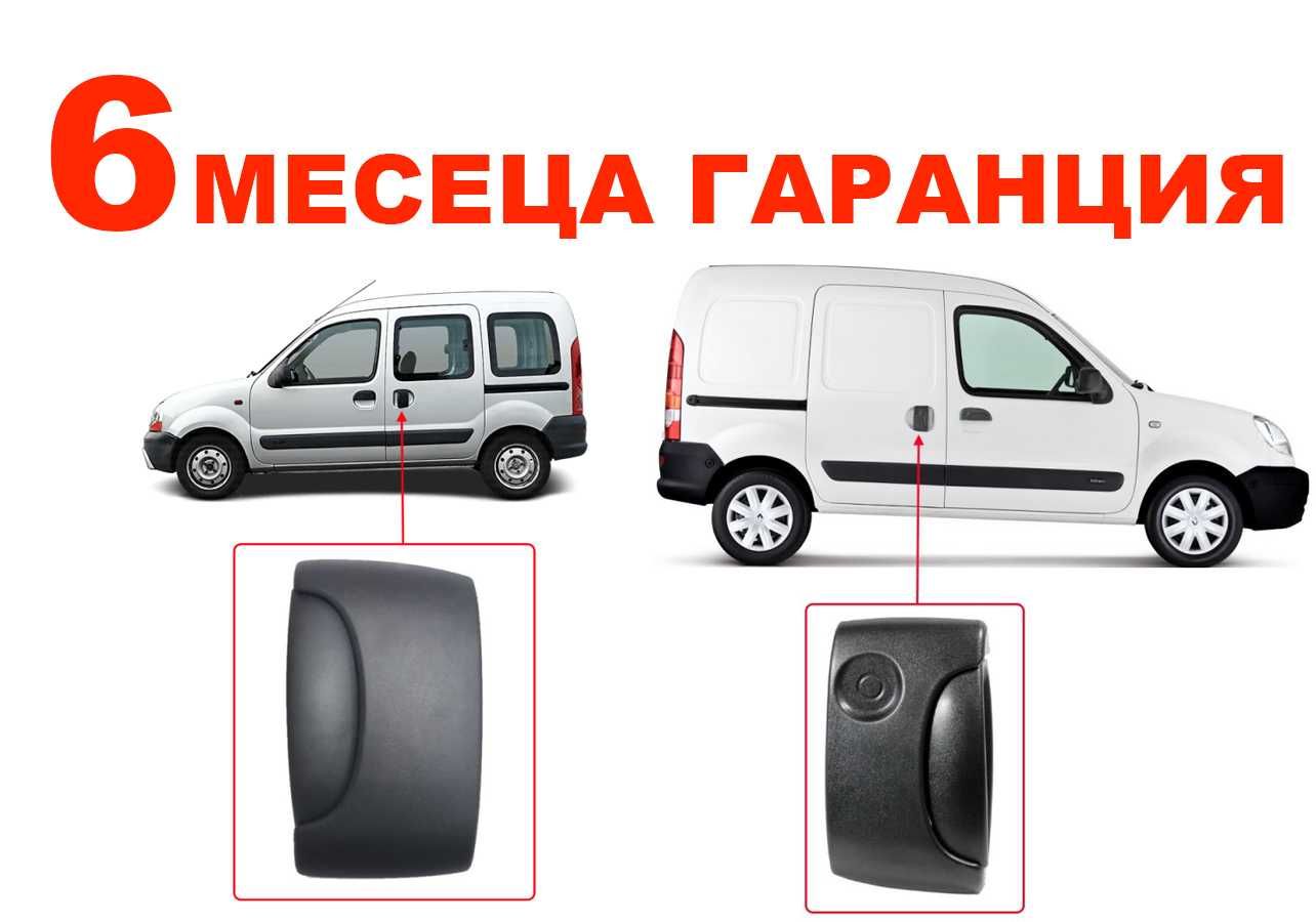 Външна дръжка за плъзгаща врата за Renault Kangoo 1 / Рено Кангоо 1