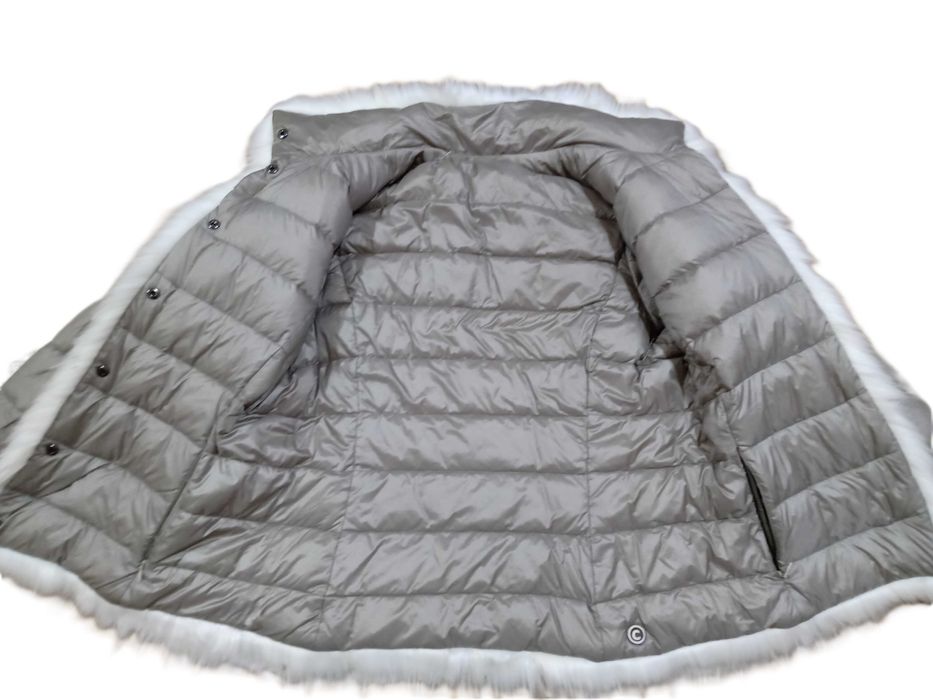 Colmar женско ДВУЛИЦЕВО пухено яке естествен косъм 90% пух перфектно