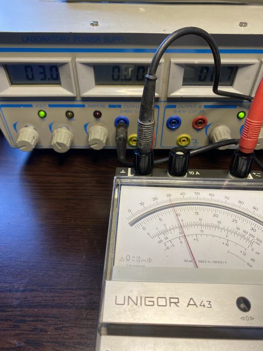 Unigor A43 Impedanta 100kohm pe volt