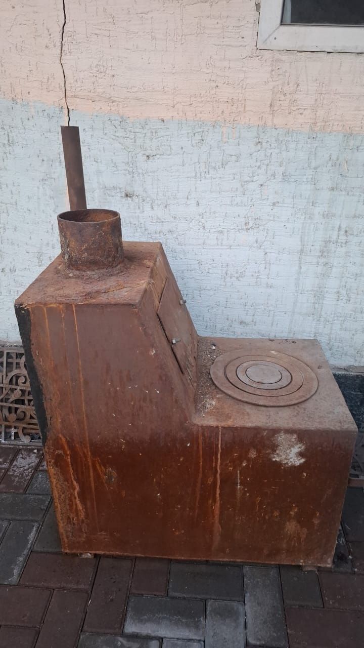 Печь сапог для твёрдого отопление
