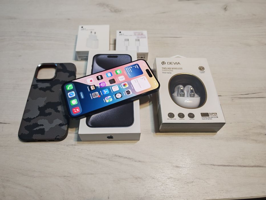 Бартер Отличен iPhone 15 Pro Max 256 GB