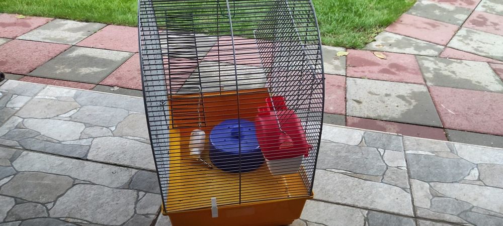 Transport curier 5lei Colivie/cușcă pasari/animale cu accesorii
