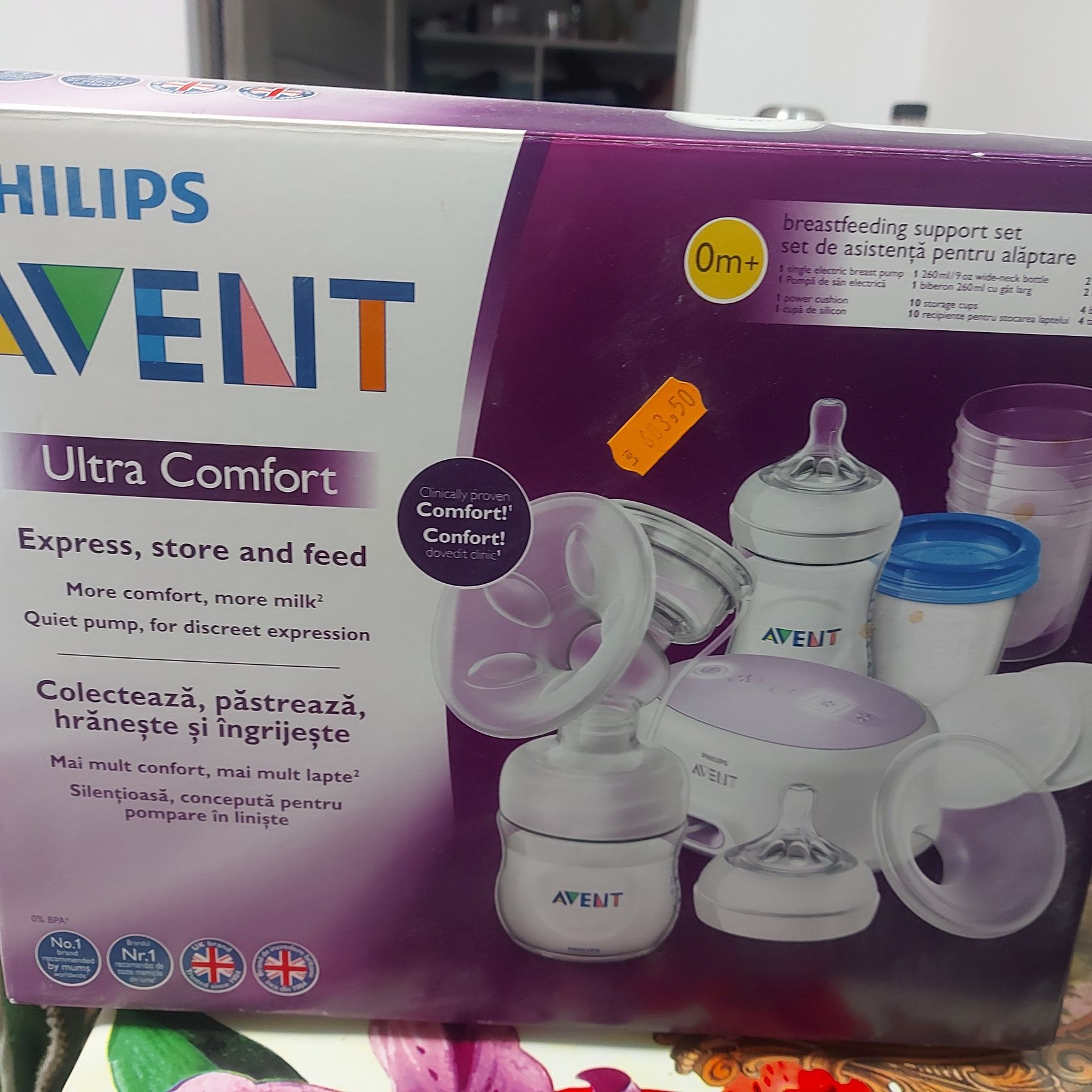 Pompa san Avent Philips.