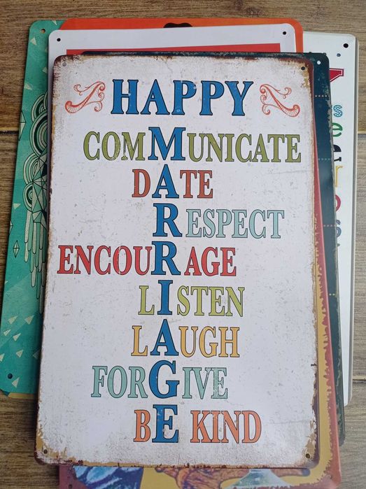 10бр. Голяма Ламаринена Табела на Ретро Автомобил 30*40см / 20*30см