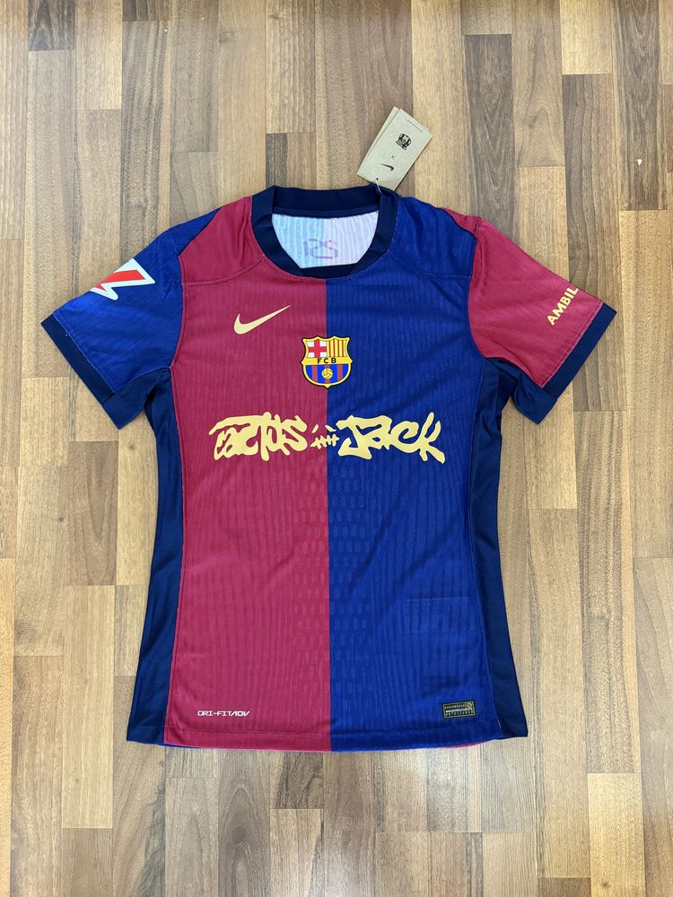 Tricou Fotbal Raphinha Barcelona X Travis Scott (Players Version)