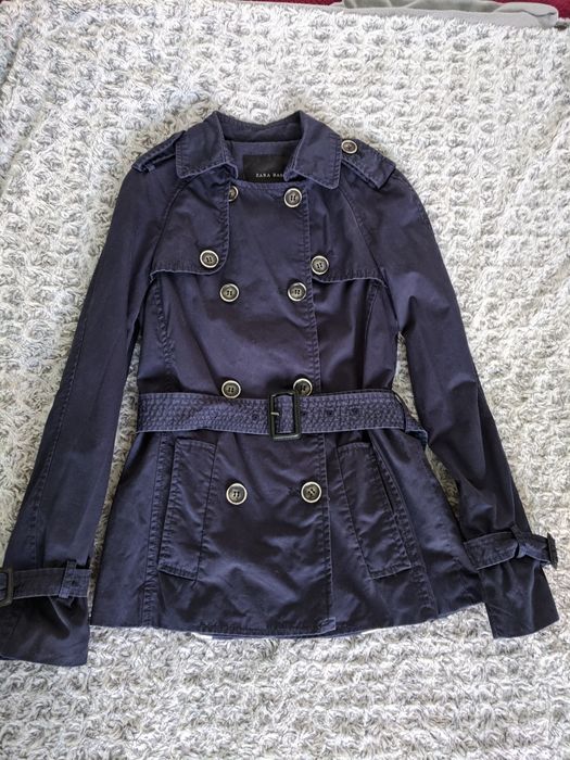 Trench Zara Basic măr S
