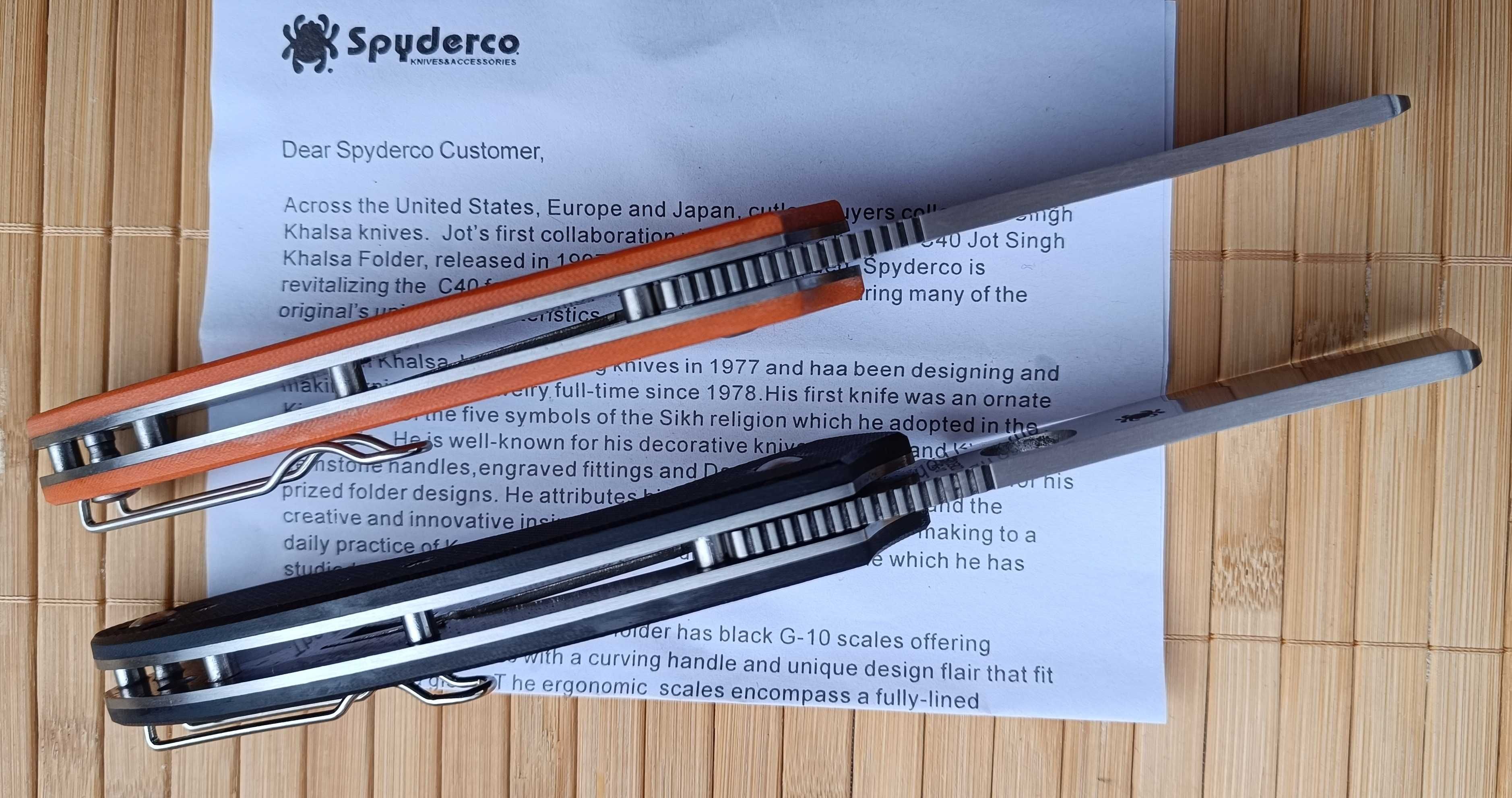 Сгъваем нож Spyderco Roc Cleaver