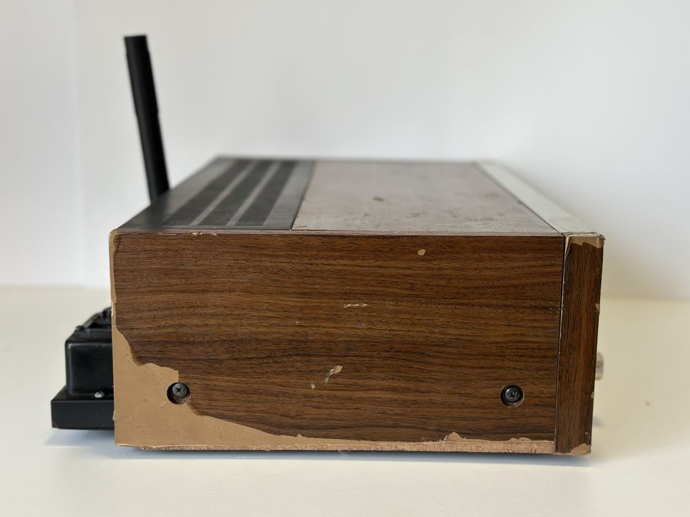 Amplificator Vintage Tuner Pioneer SX 750 Vintage HiFi Audio Lemn
