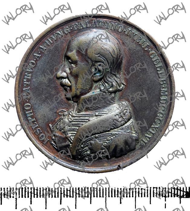 Medalie " Ferdinandvs Avstriae Imperator " anul 1846 ( MDCCCXLVI ) rar