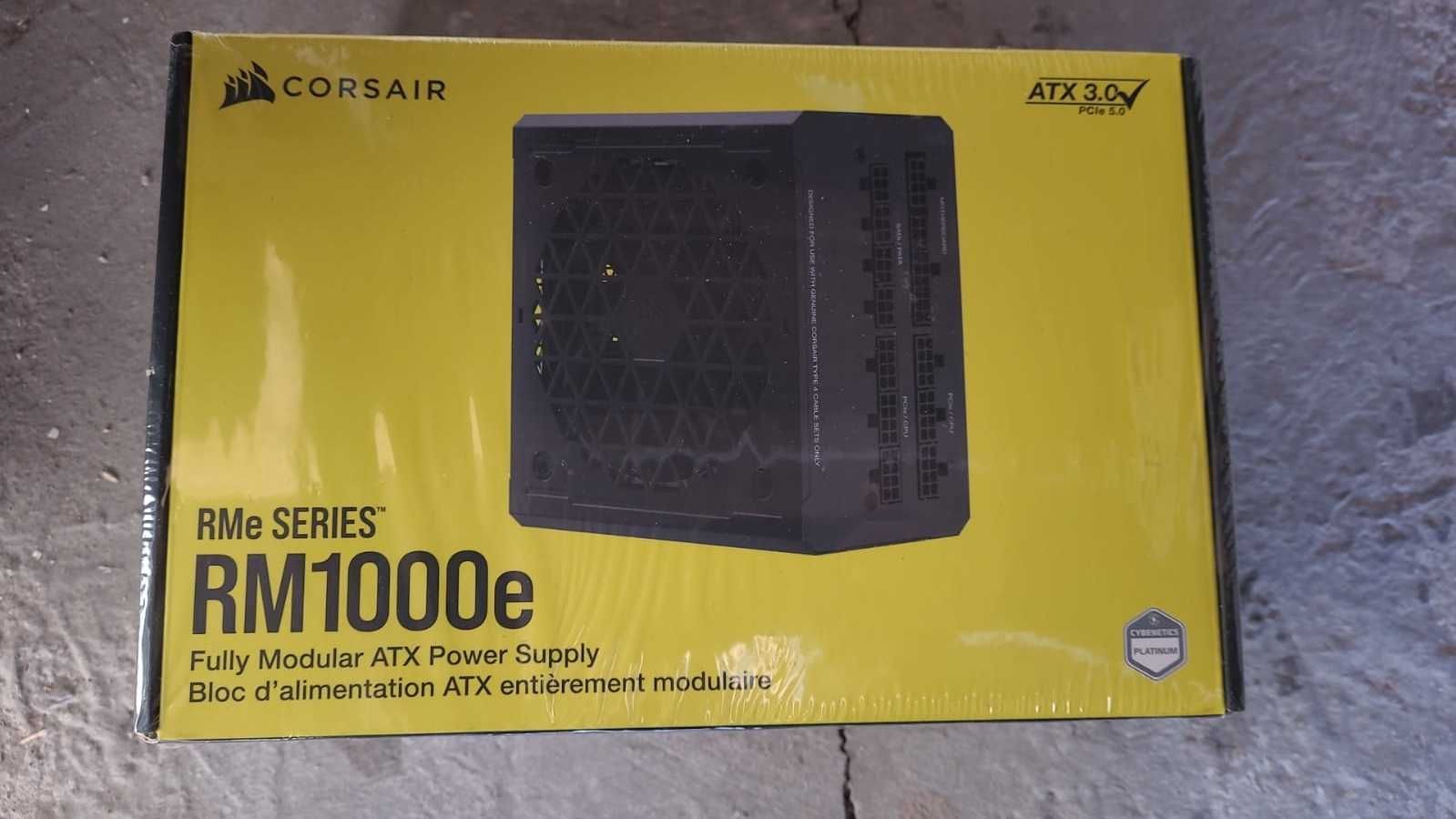 Sursa Corsair RM1000e  80+ Gold, 1000W , atx 3.0 , pcie 5.0 , sigilata