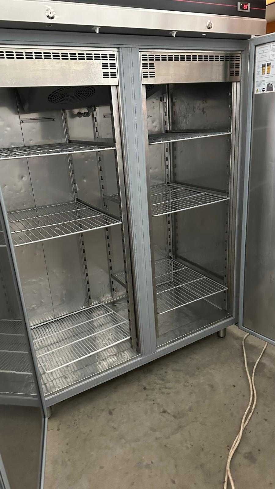 Dulap profesional congelare dublu Inox