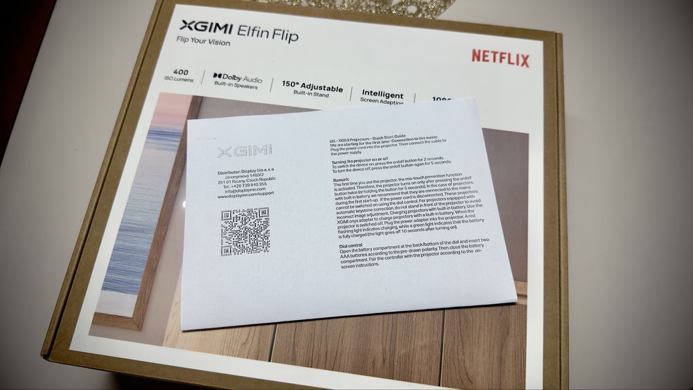 Video Proiector XGIMI Elfin Flip NOU SIGILAT