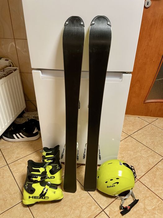 Schiuri copii 100 cm volkal cu clapari set