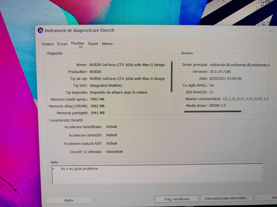 ASUS Vivobook Pro 15 Oled I5 11300H gtx 1650 Magazin CashGen