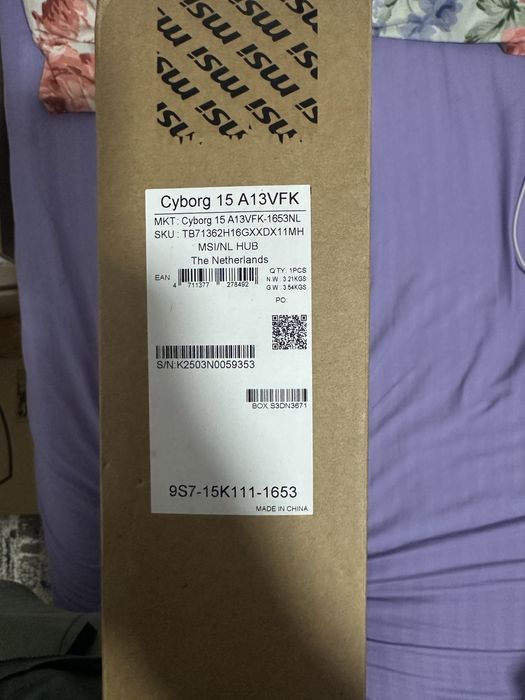 Laptop Gaming MSI Cyborg 15 A13VFK