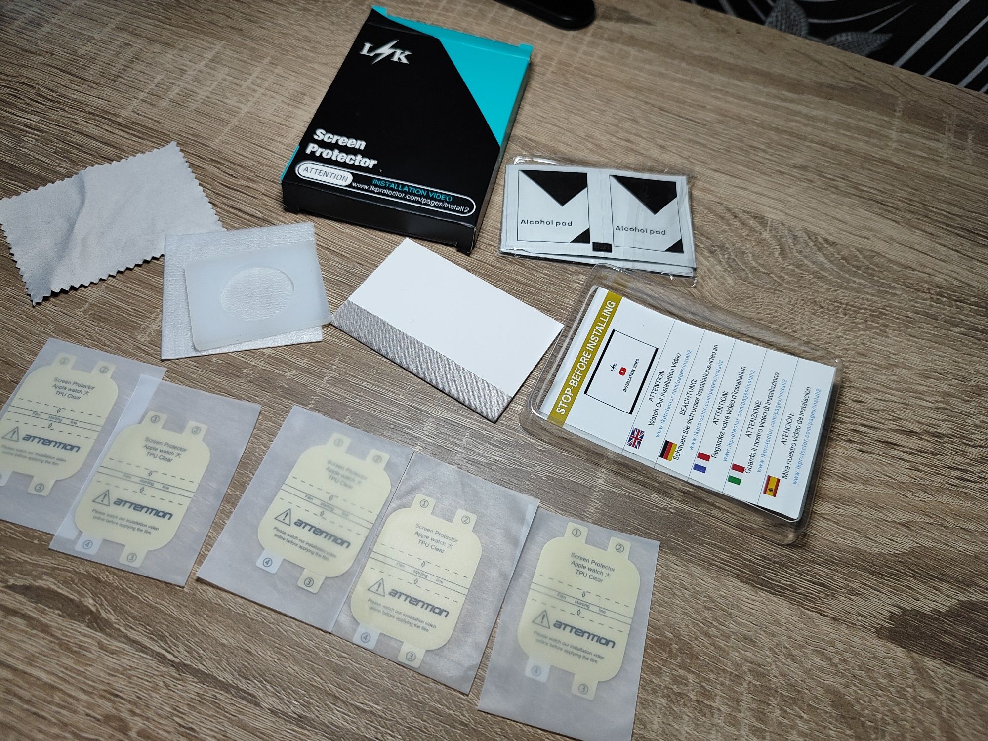 ПРОМО ! Комплект 8 части Apple Watch 45mm протектори за часовник !