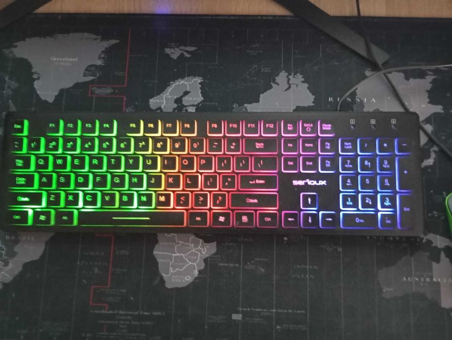 Tastatura gaming RGB Serioux 9500I