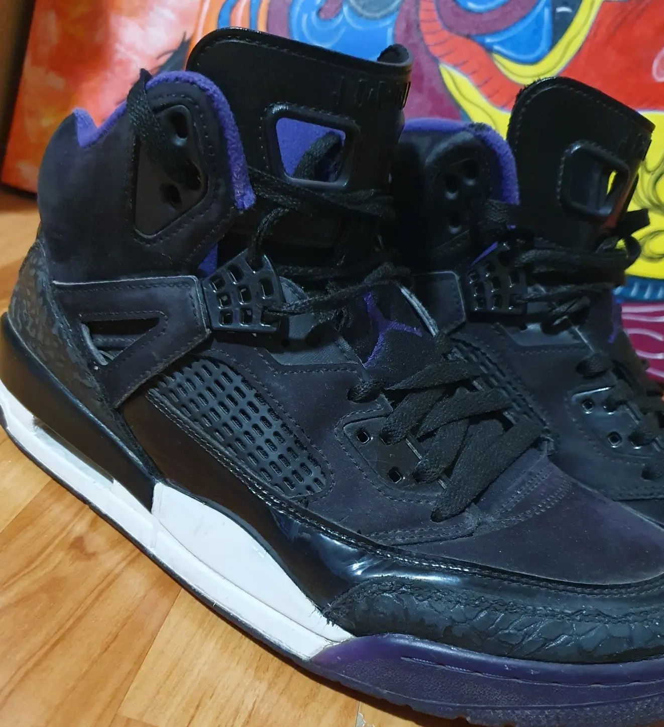 Jordan spizike purple