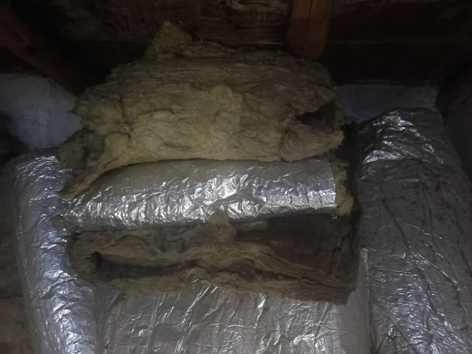 Стъклена минерална вата - свалена, подарявам