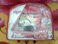 **Disney Cars McQueen Puzzle and Colour | 60*90 cm | jucarie copii