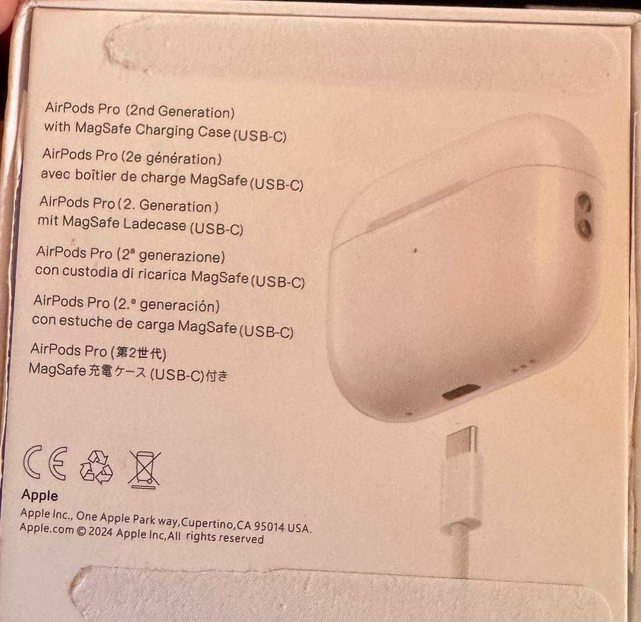 airpods pro 2 (type-c) на гарантии