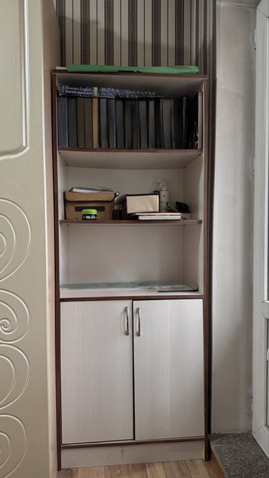 шкаф-комод, б/у белый