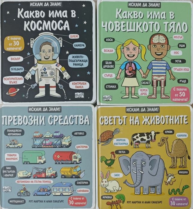 Лот енциклопедии Искам да знам!