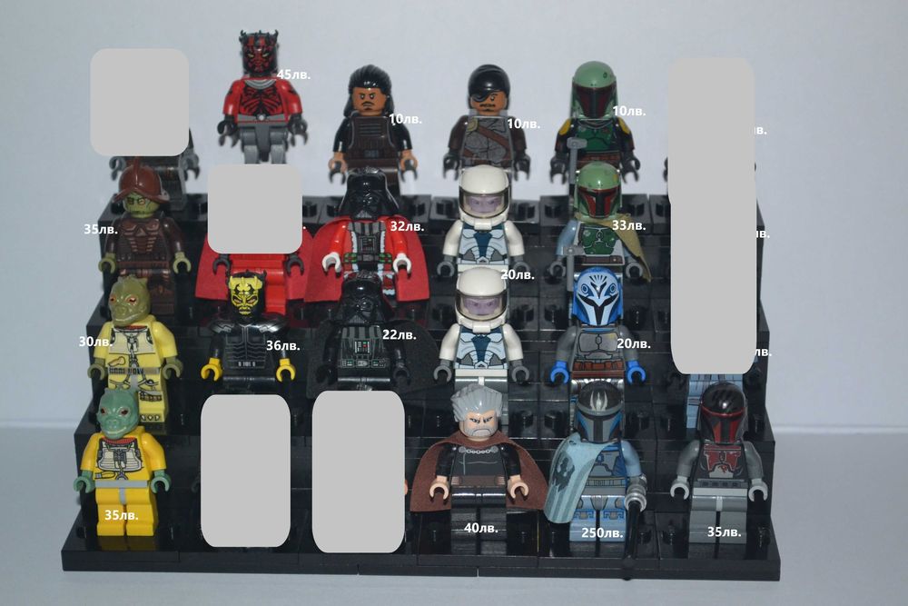 LEGO Star Wars минифигурки (3) Обновено