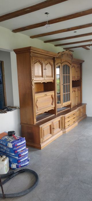 mobilier living din lemn masiv, import Germania